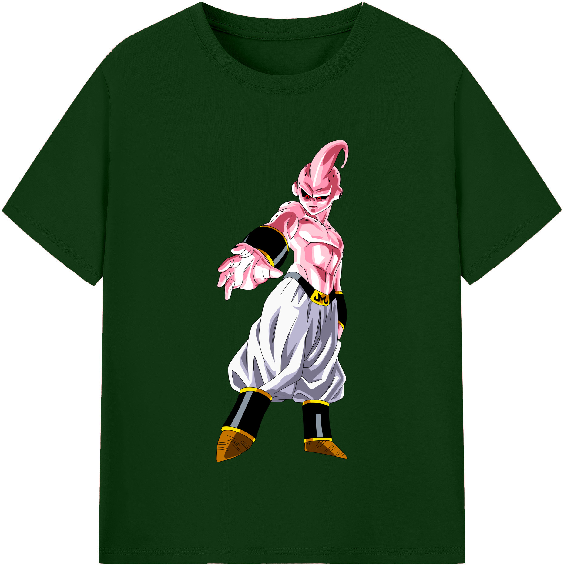 （画像用） ドラゴンボール 魔人ブウ DRAGON BALL Majin Buu 綿100％半袖Tシャツ（フロントプリント）